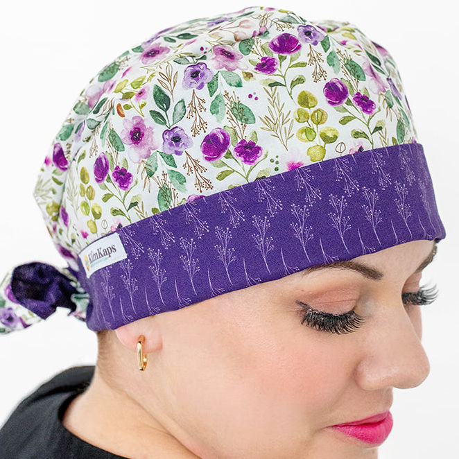 Style 4 Tie-Back Scrub Hat