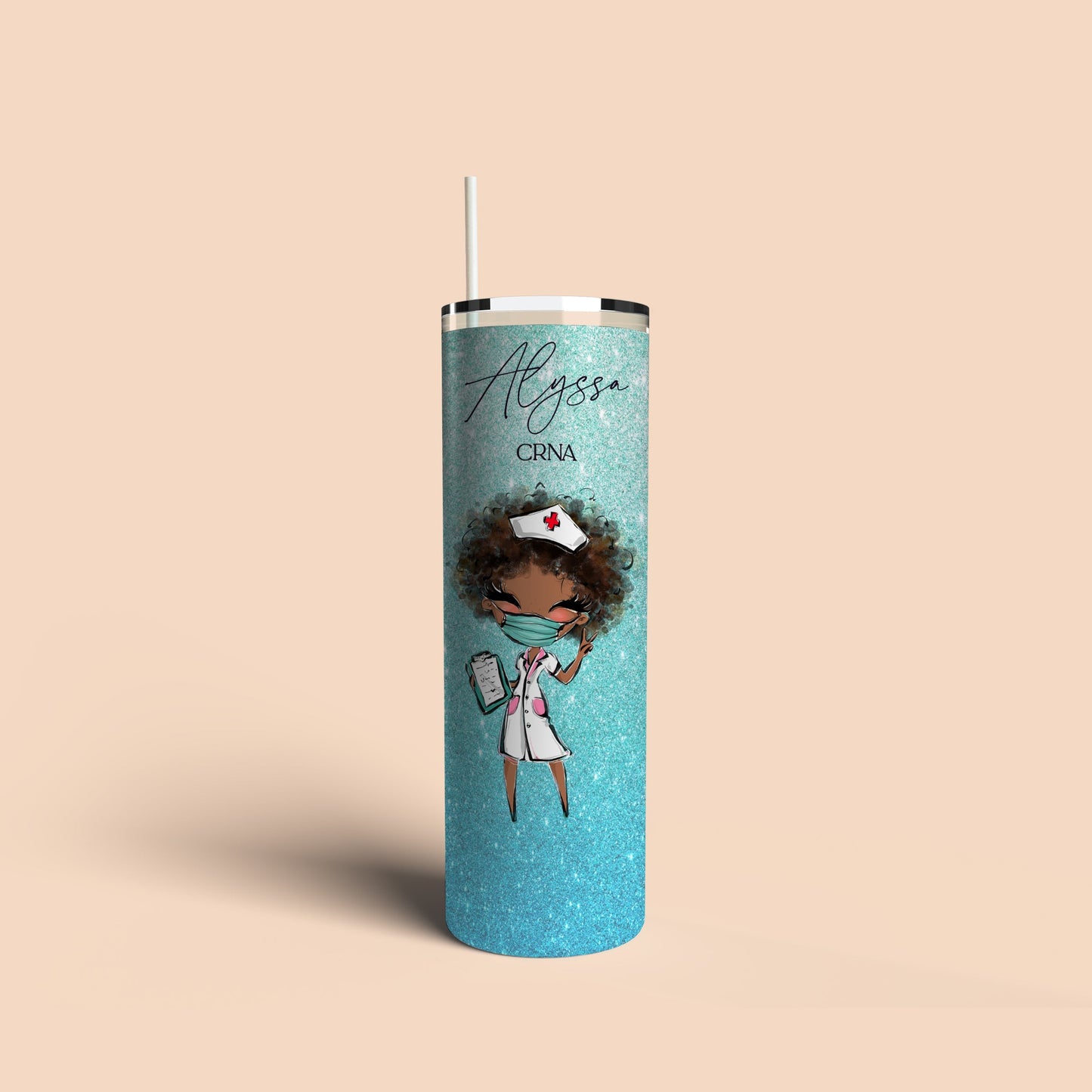 Heroine Character Tumbler