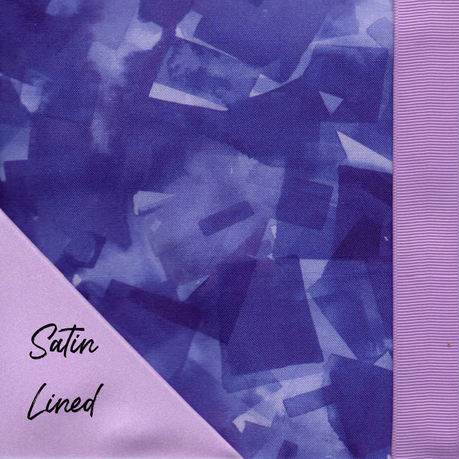 Block Stamp Satin-Lined