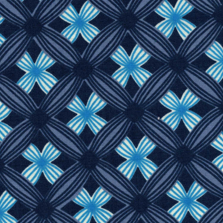 Blue Basketweave