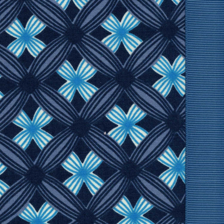 Blue Basketweave