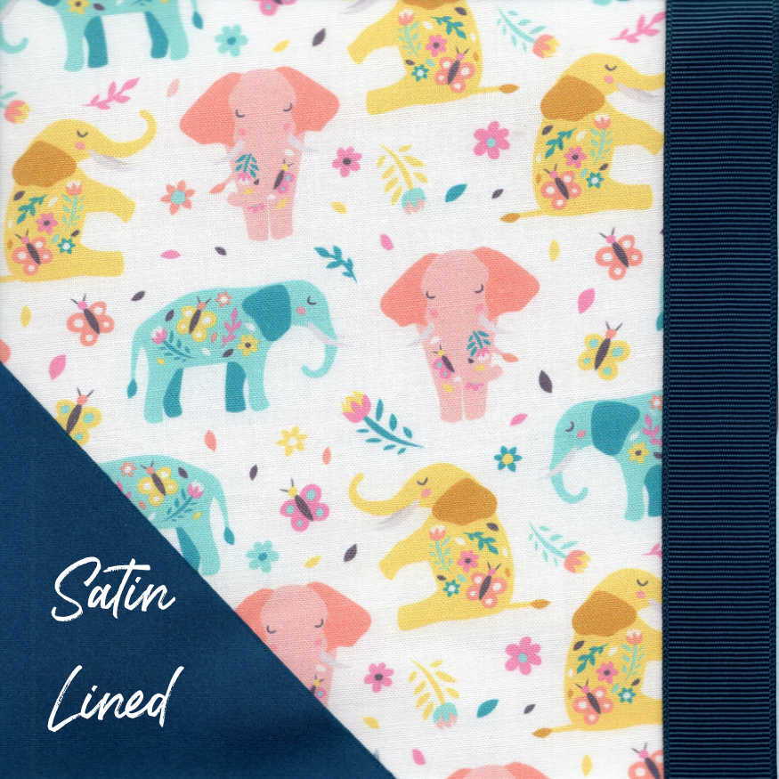 Boho Elephant Satin-Lined