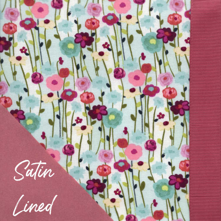 Keep Smiling Satin-Lined