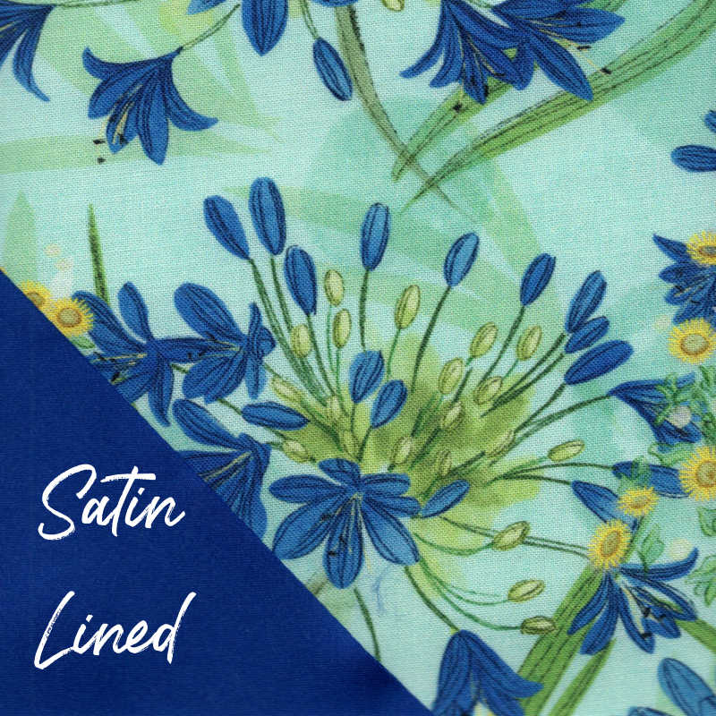 Lily Spray Satin-Lined