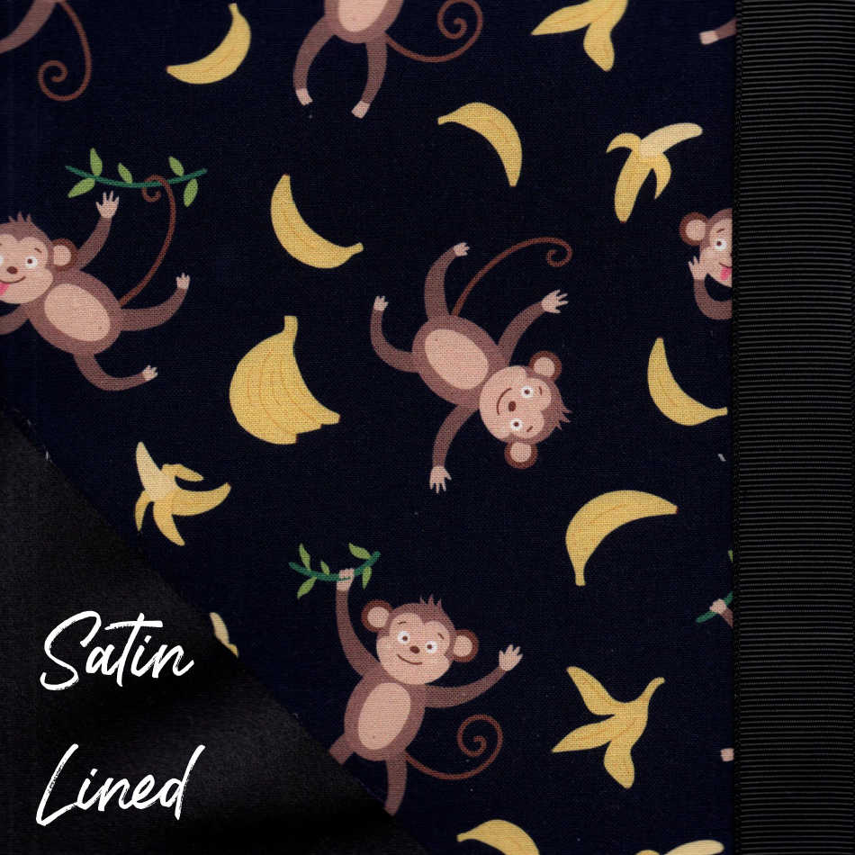 Monkey A-peel Satin-Lined