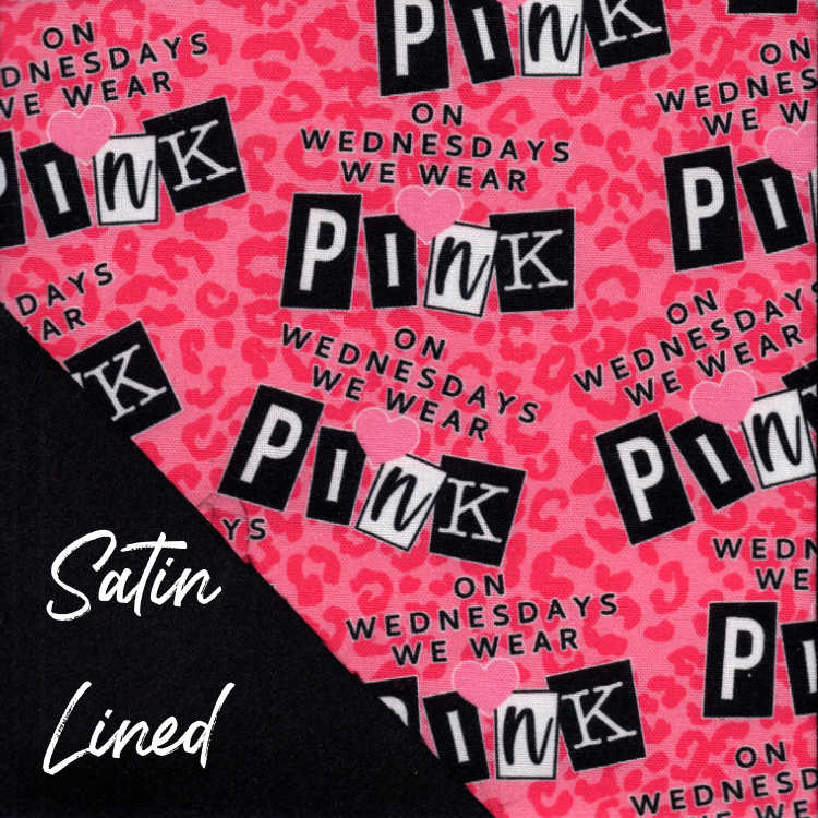 Pink Wednesdays Satin-Lined