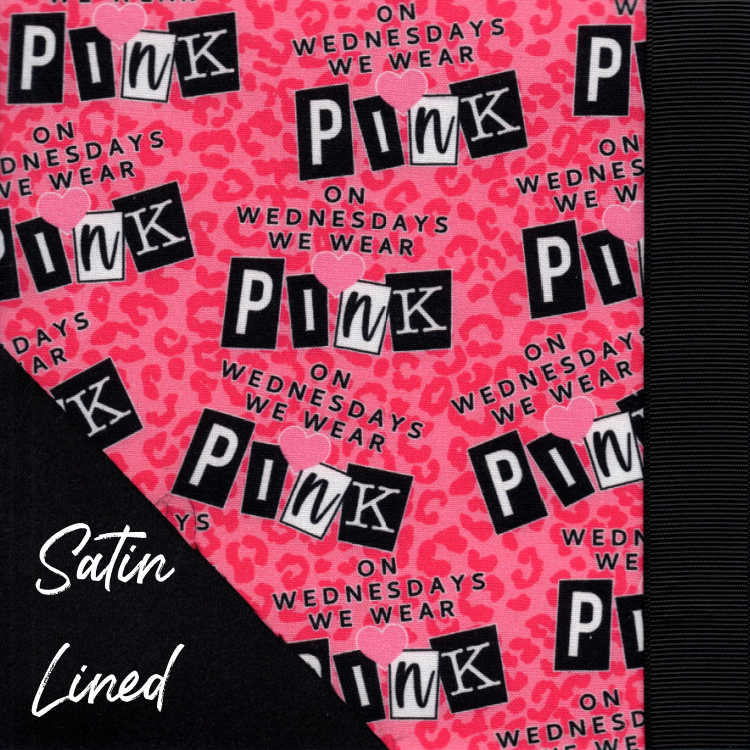 Pink Wednesdays Satin-Lined