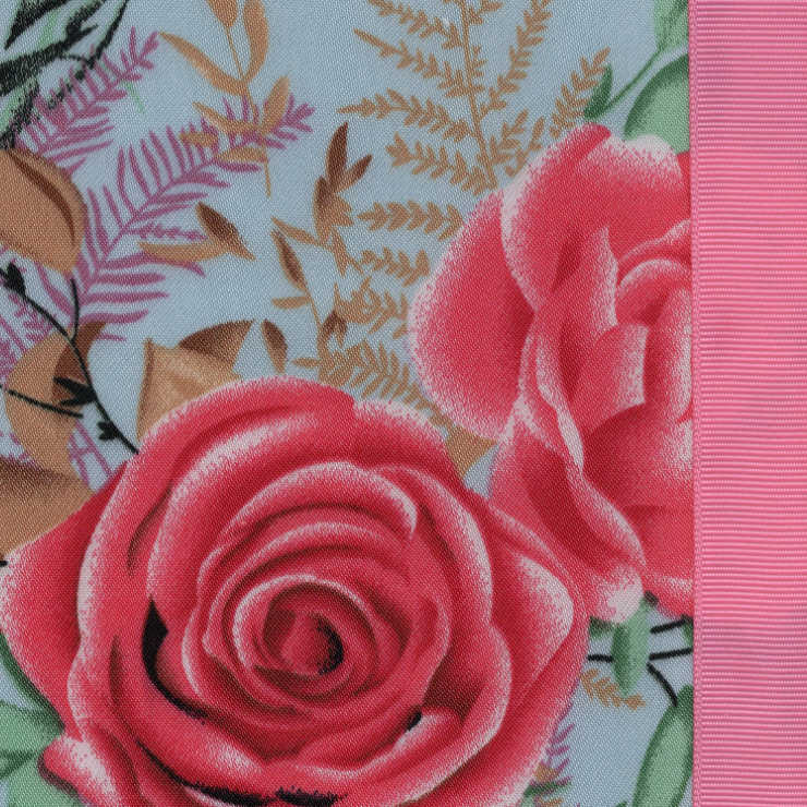 Rose Drama Satin
