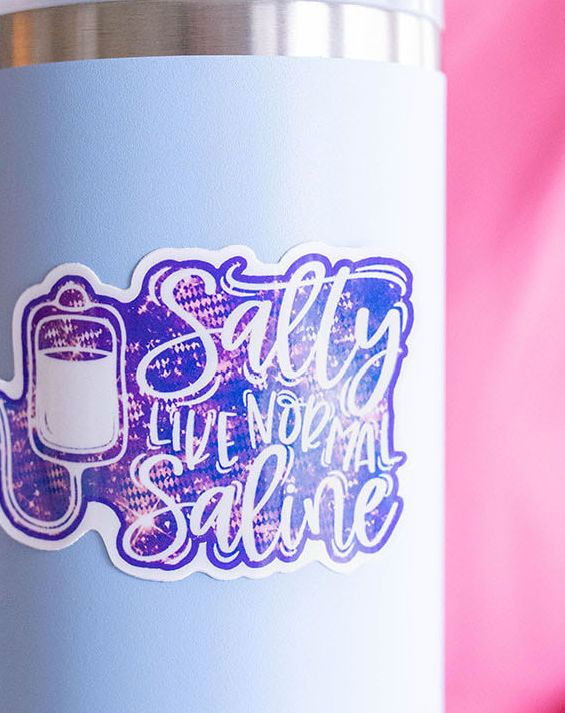 Feeling Salty Sticker