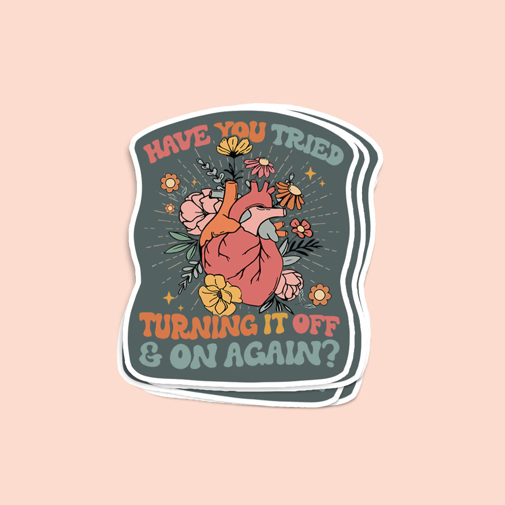 Off And On Sticker