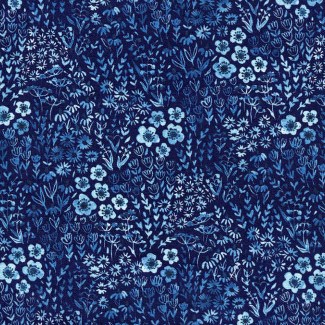 Bitsy Blue Blooms