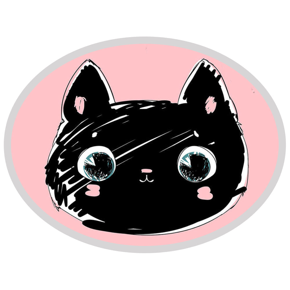 Black Cat Mask Snaps