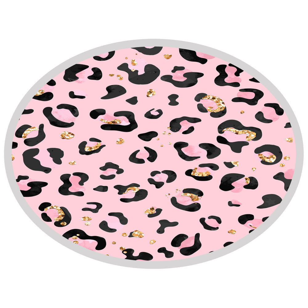 Pink Leopard Mask Snaps