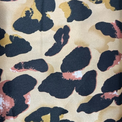 Cheetah Rose Satin