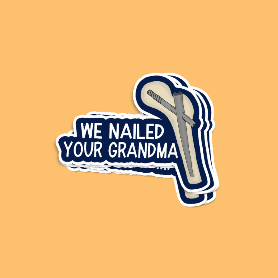 Nailed It Sticker