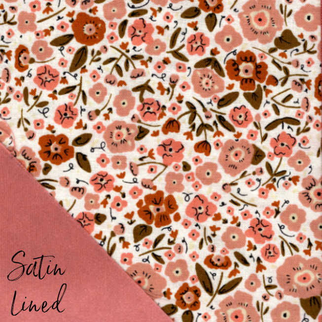 Satin-lined scrub cap