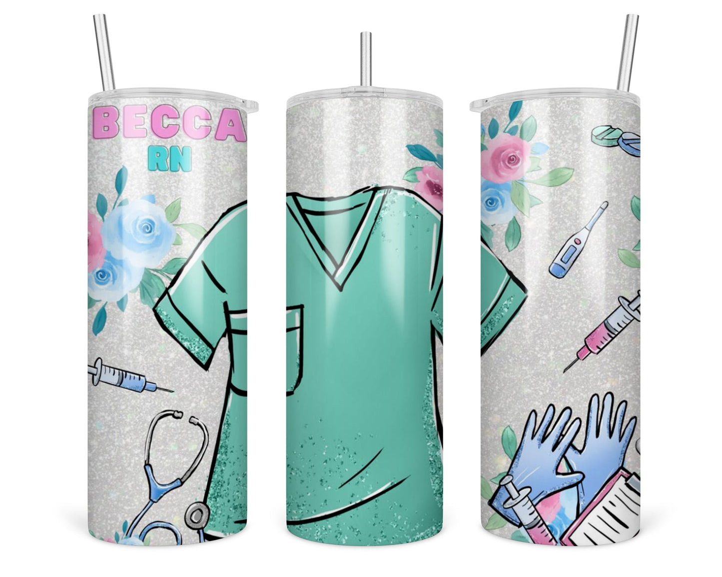 Scrub Top Tumbler