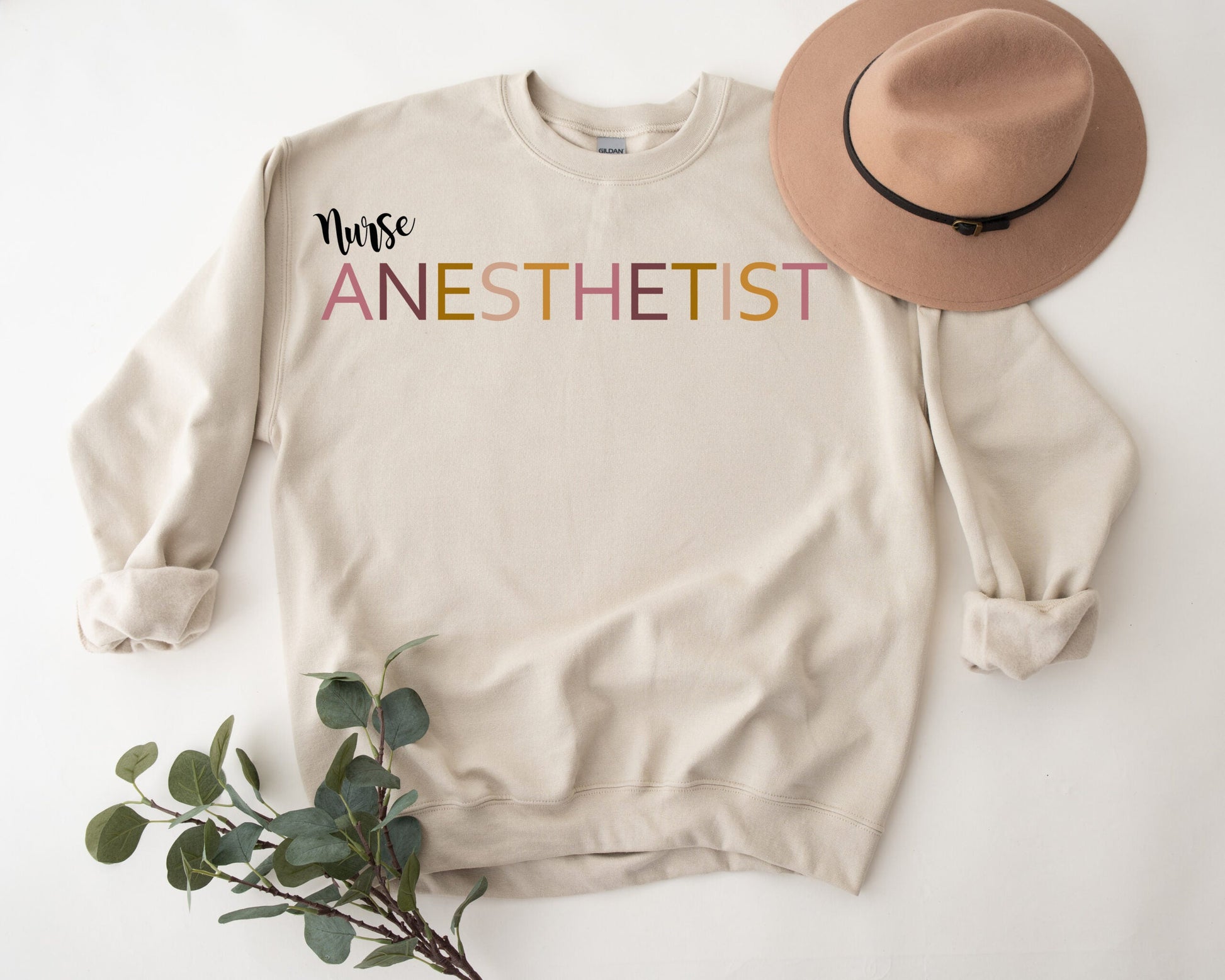 nurse anesthetist gift sweatshirt