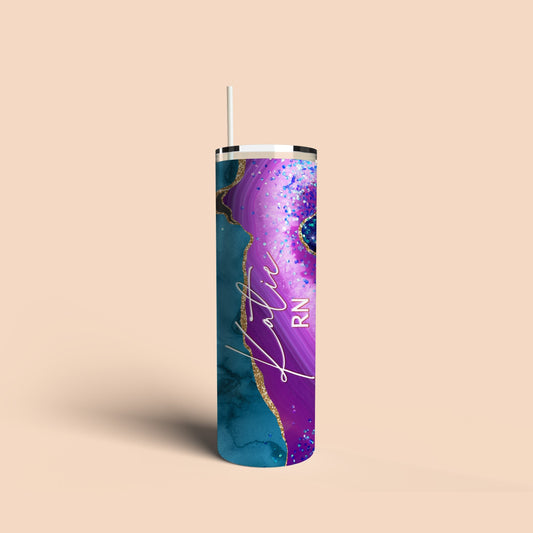 marble jewels tumbler