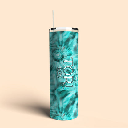 Age of Aquarius Tie Dye Tumbler