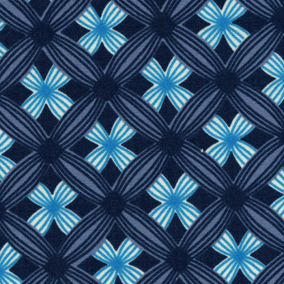 Blue Basketweave