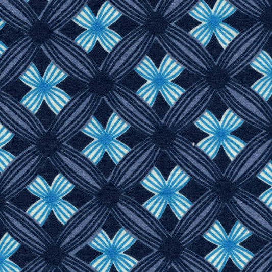 Blue Basketweave