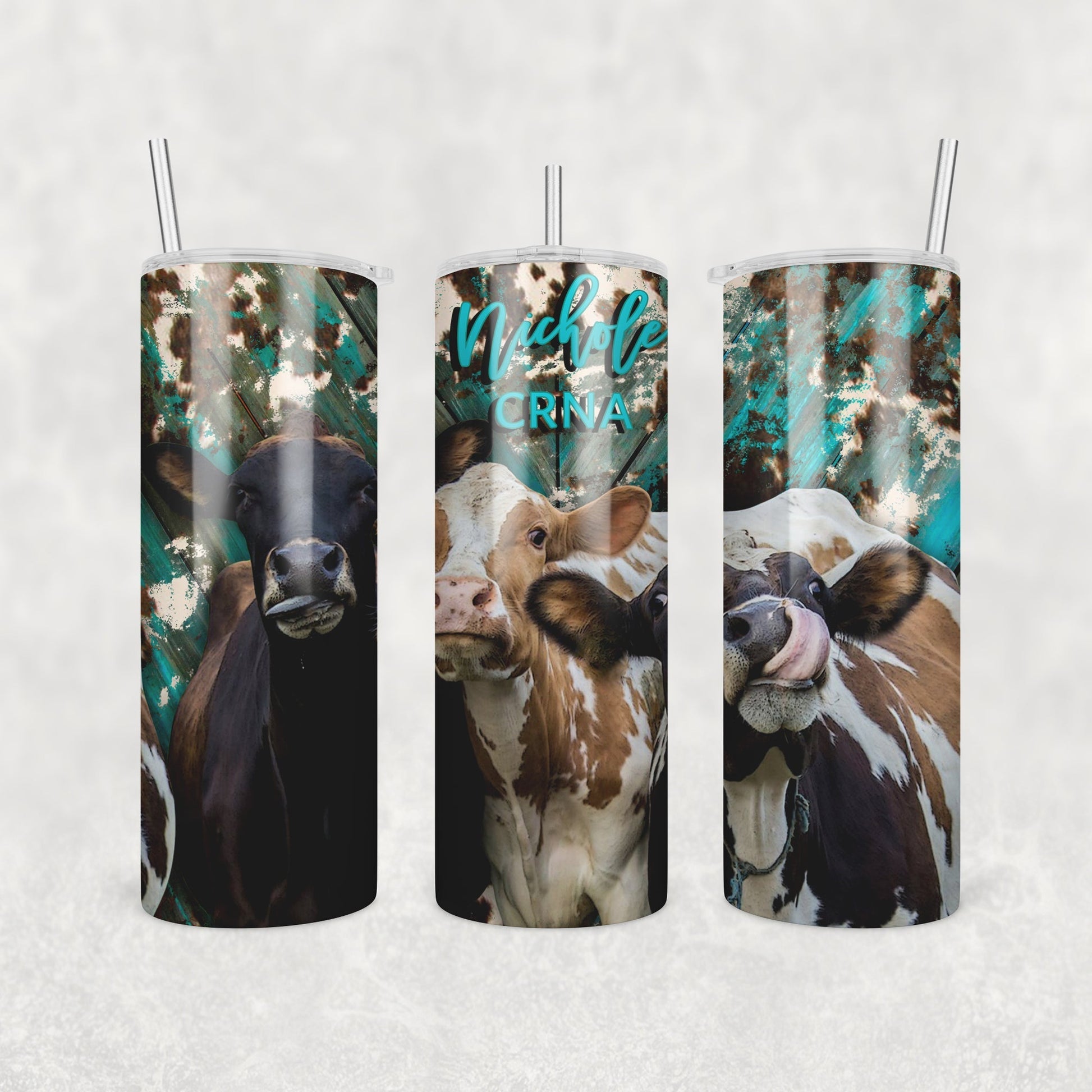 cow herd tumbler