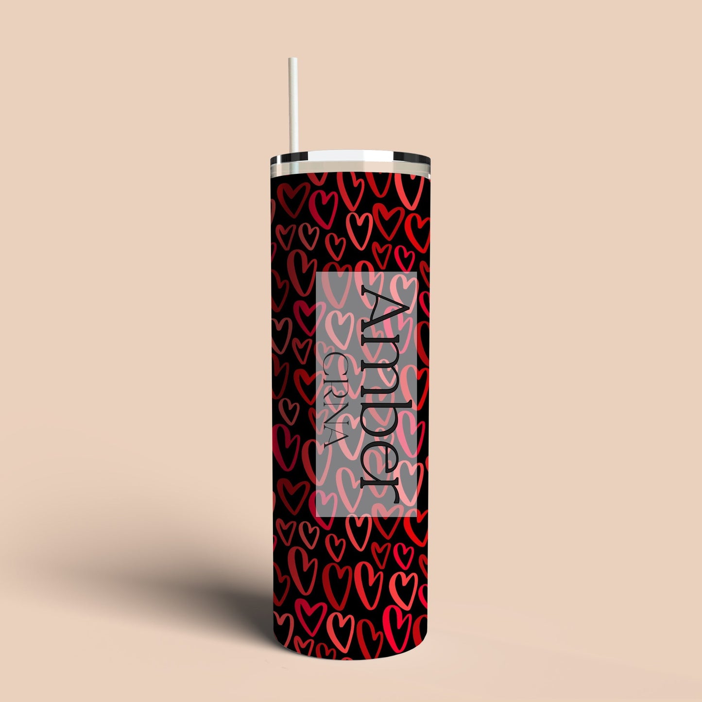 heartbreaker tumbler with name