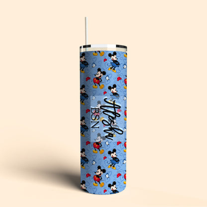 Insulated tumbler with classic Mickey Mouse
