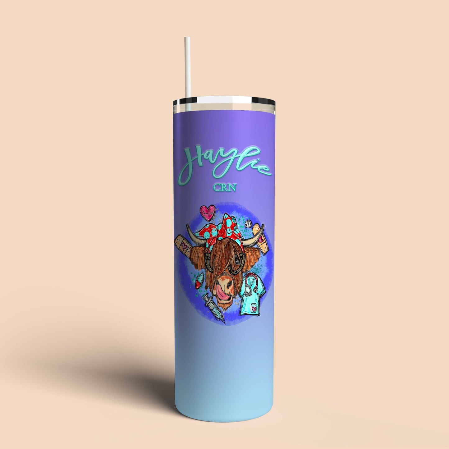 Highland Cow Tumbler