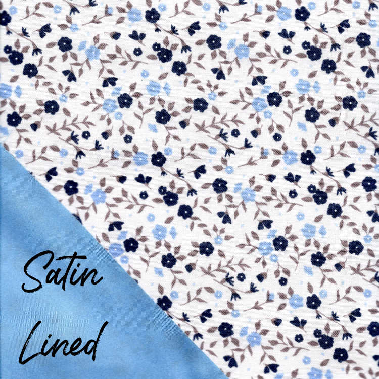 Cutesy Bluesy Satin-Lined