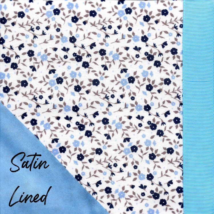 Cutesy Bluesy Satin-Lined