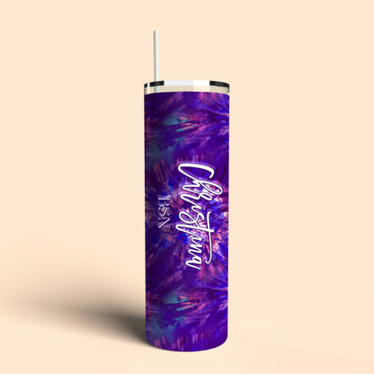 Daydream Believer Tie Dye Tumbler