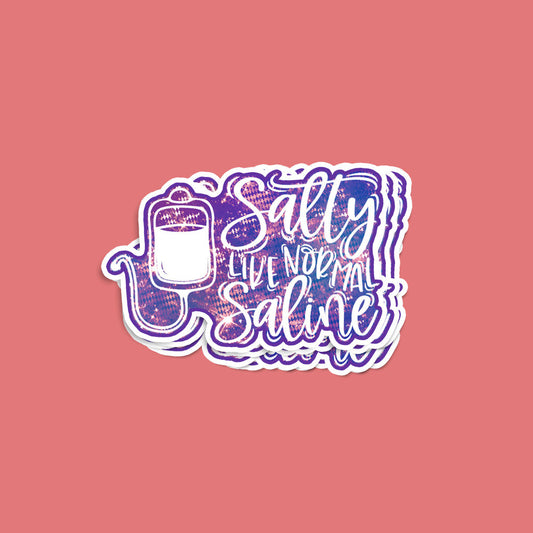 Feeling Salty Sticker
