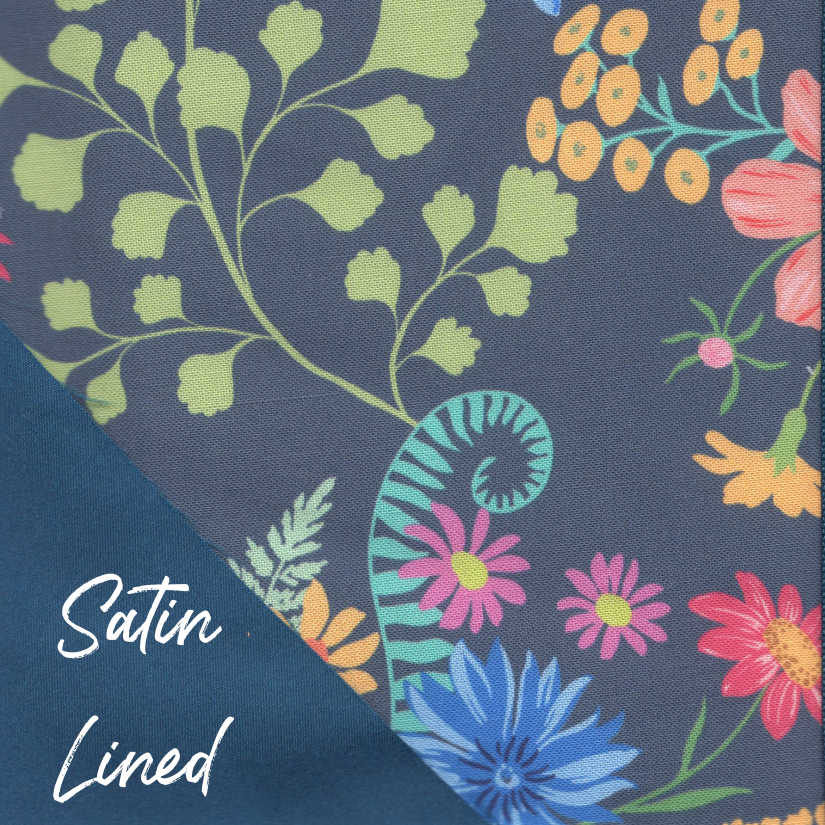 Garden Walk Satin-Lined