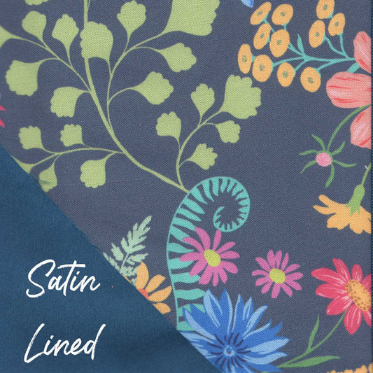 Garden Walk Satin-Lined