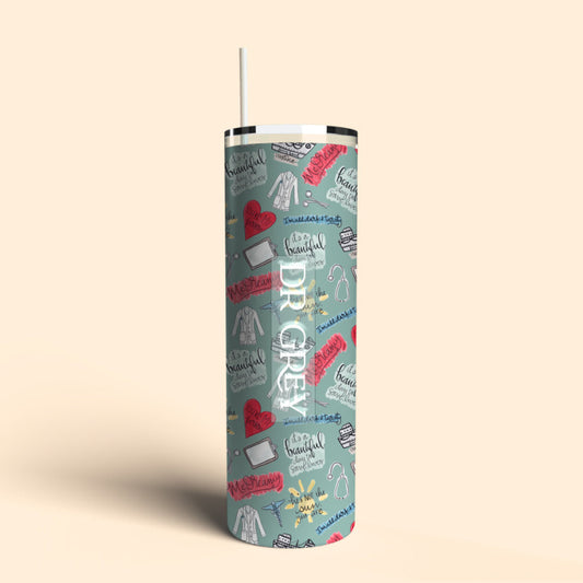 Greys Anatomy tumbler cup