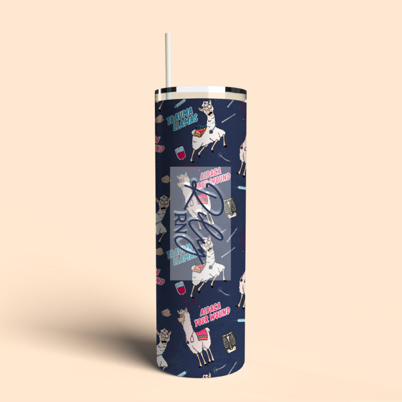 Trauma Llamas Tumbler