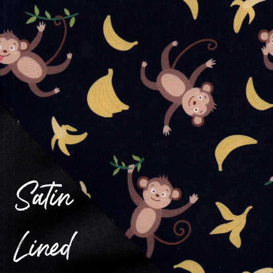 Monkey A-peel Satin-Lined