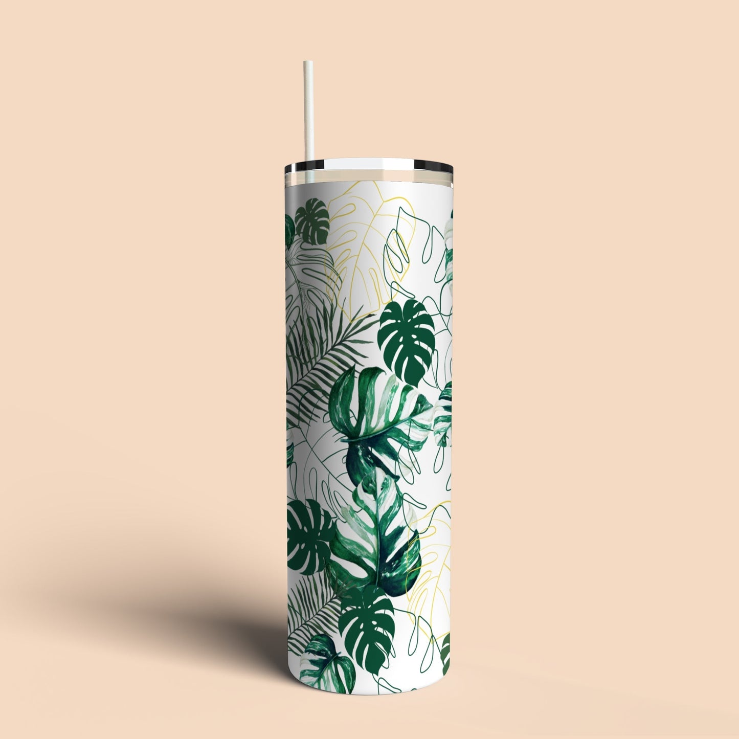 Monstera Leaf Tumbler