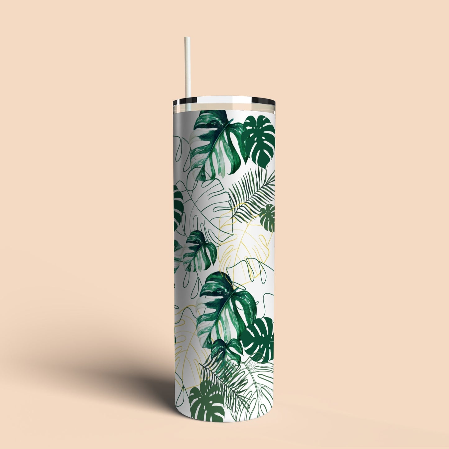 Monstera Leaf Tumbler