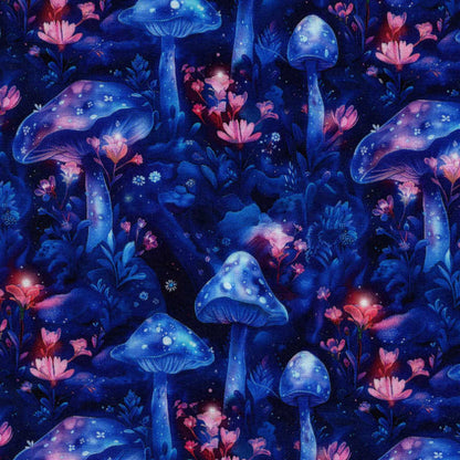 Moonlit Mushrooms