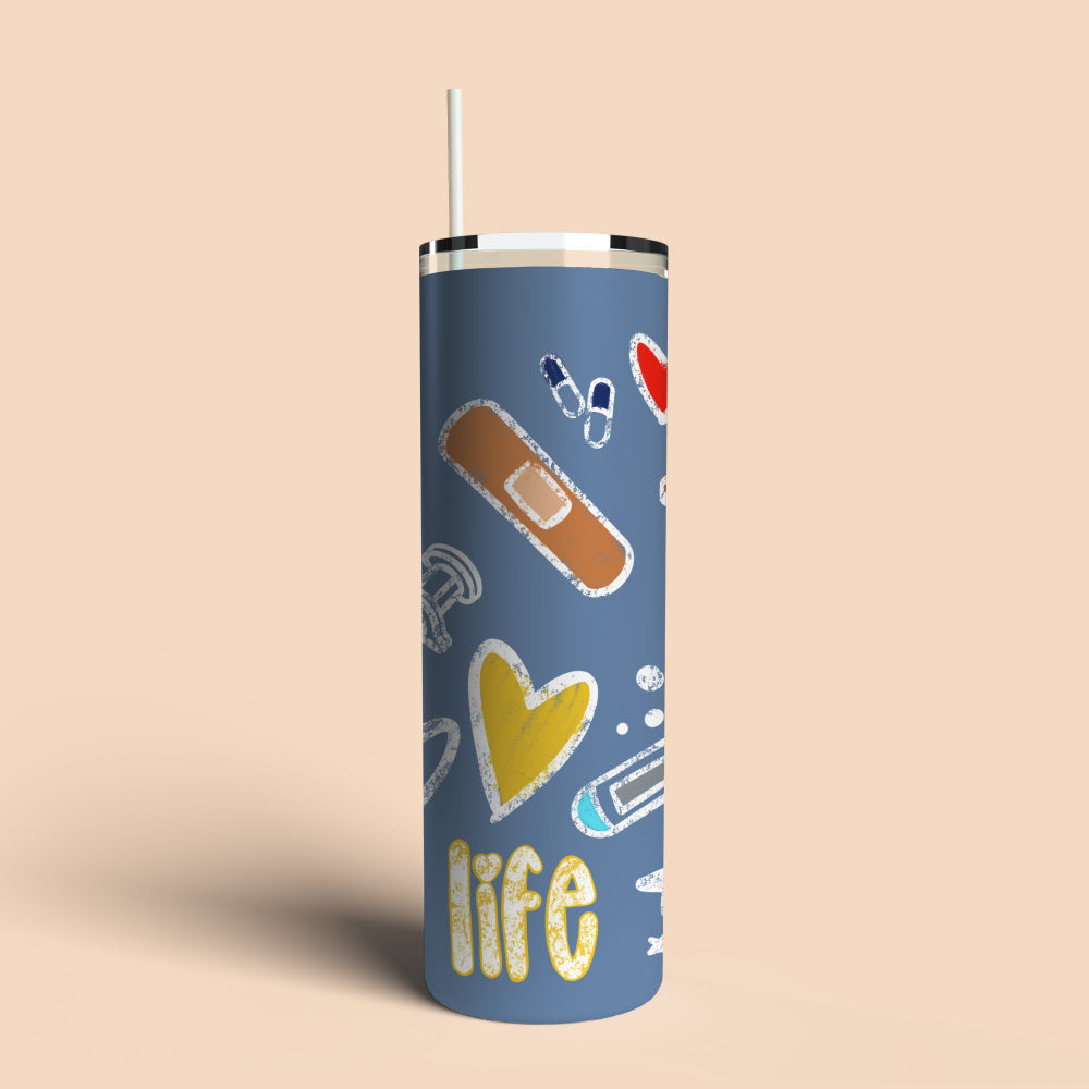Nurse Life Daily Tumbler