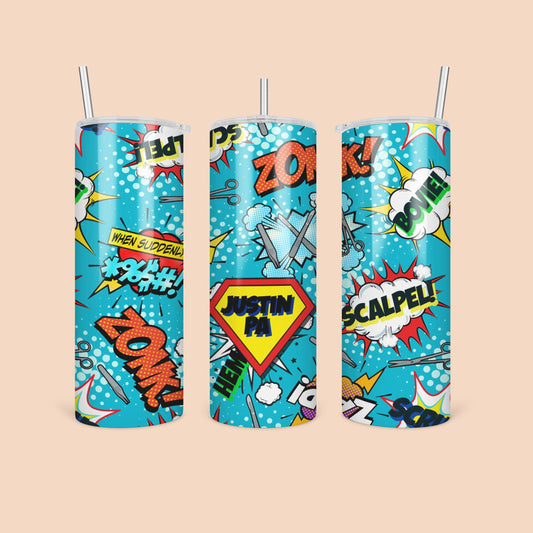 superhero surgeon tumbler