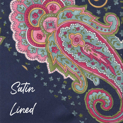 Proper Paisley Satin-Lined