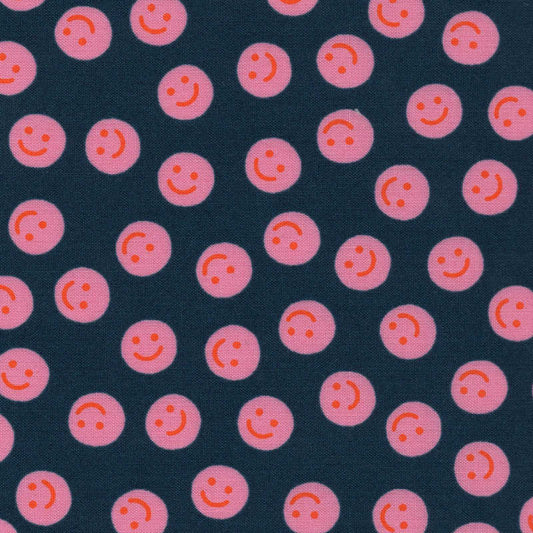Smiley On Navy