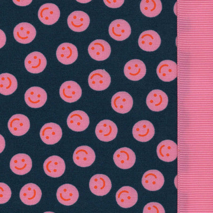 Smiley On Navy
