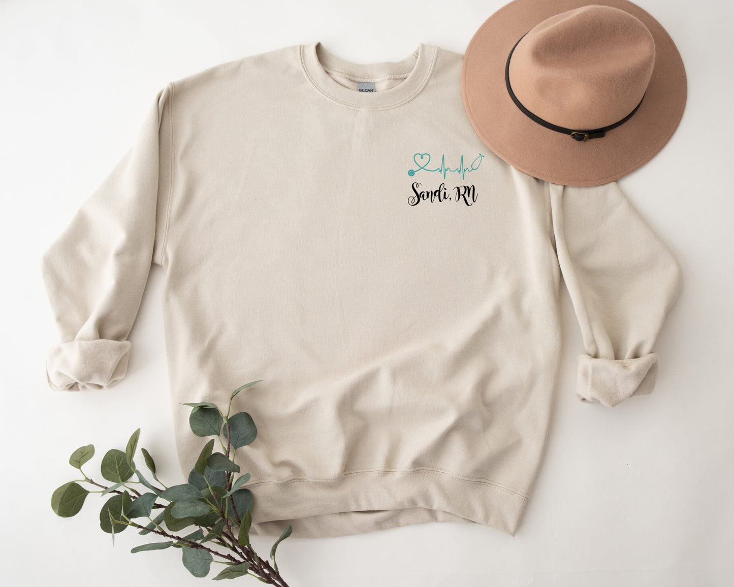 Stethoscope Personalized Crewneck Sweatshirt
