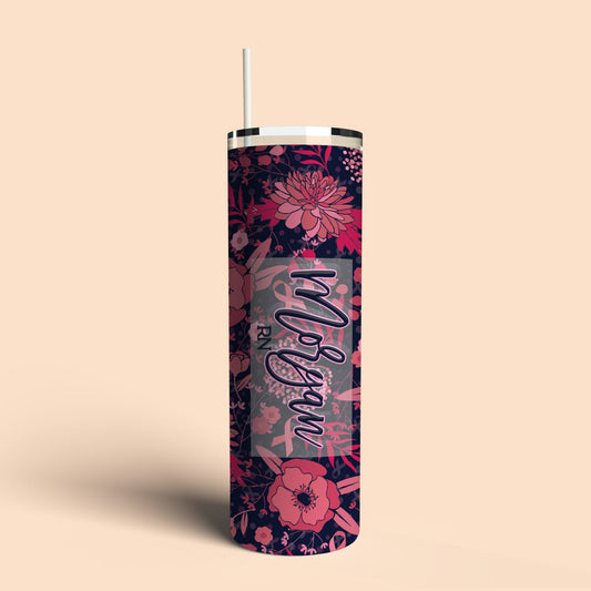 tumbler for breast cancer awareness