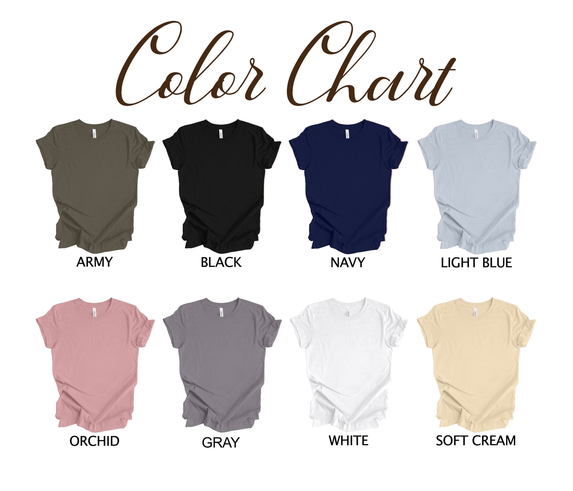 KimKaps Tee colors